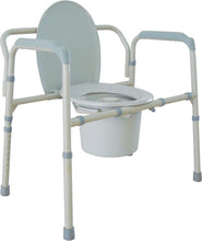 Load image into Gallery viewer, Bariatric Folding Commode