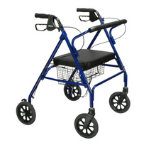 Load image into Gallery viewer, Go-Lite Bariatric Steel Rollator