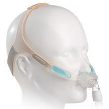 Load image into Gallery viewer, Nuance Pro Gel Nasal Pillows CPAP Mask with Headgear
