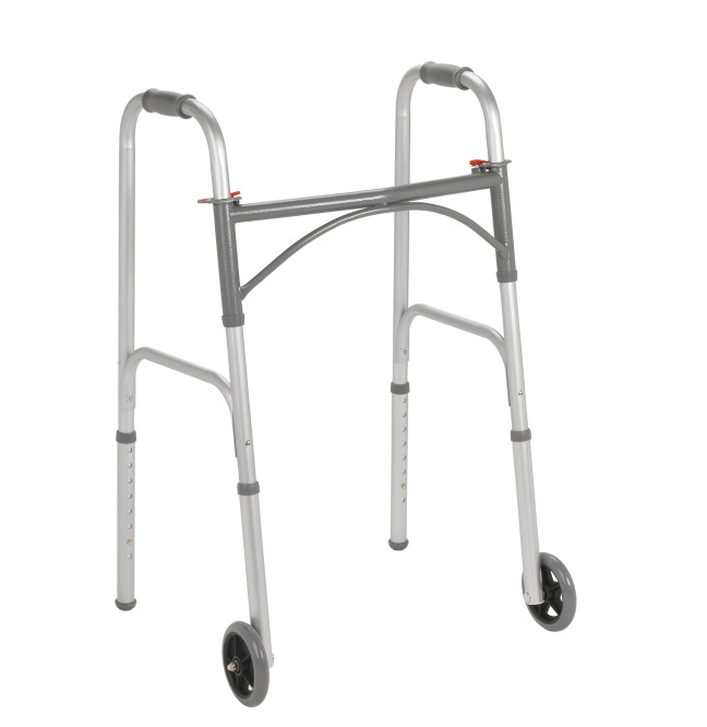 Folding Walker, Two Button with 5